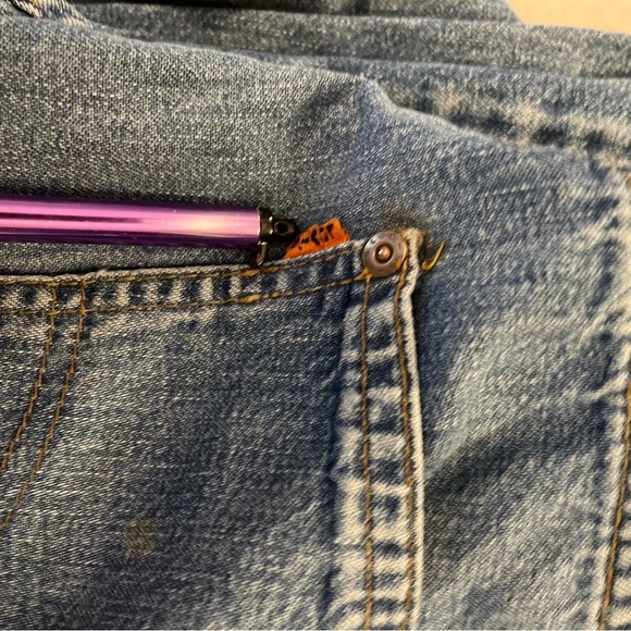 Levi’s women’s vintage 1970s orange tab light weight 5 pocket med wash jeans 28. - Picture 11 of 12